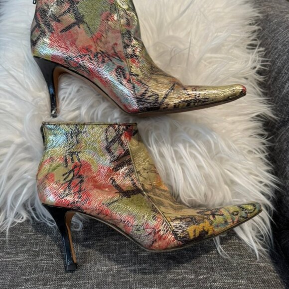 Costa Blanca 3” Heeled Boots – Graffiti Size 9 - Picture 3 of 9